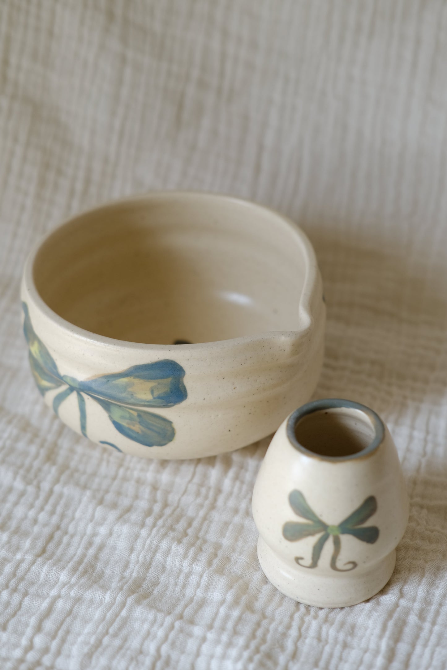 Sage Bow Matcha Bowl