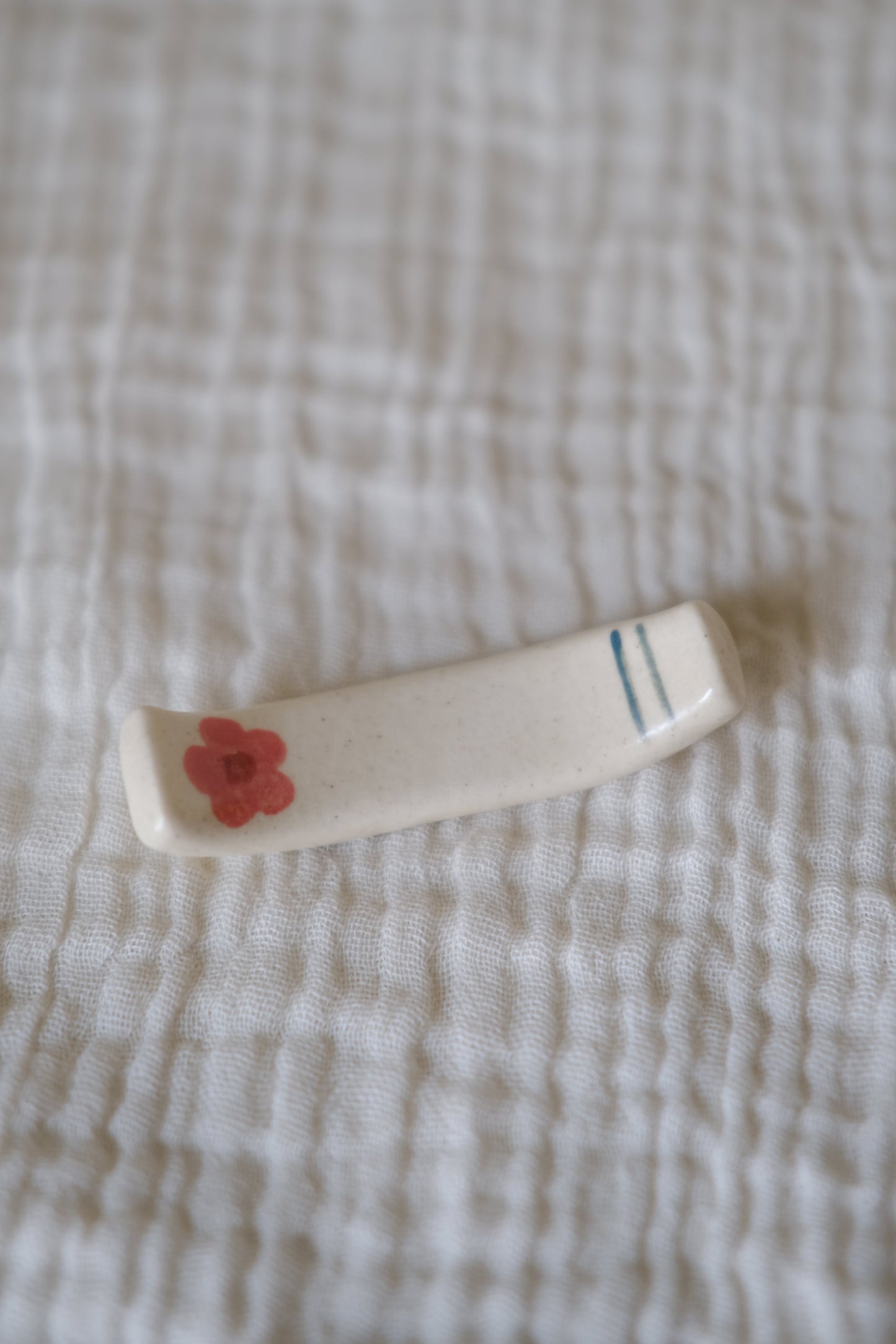 Flower Chashaku (scoop) Rest