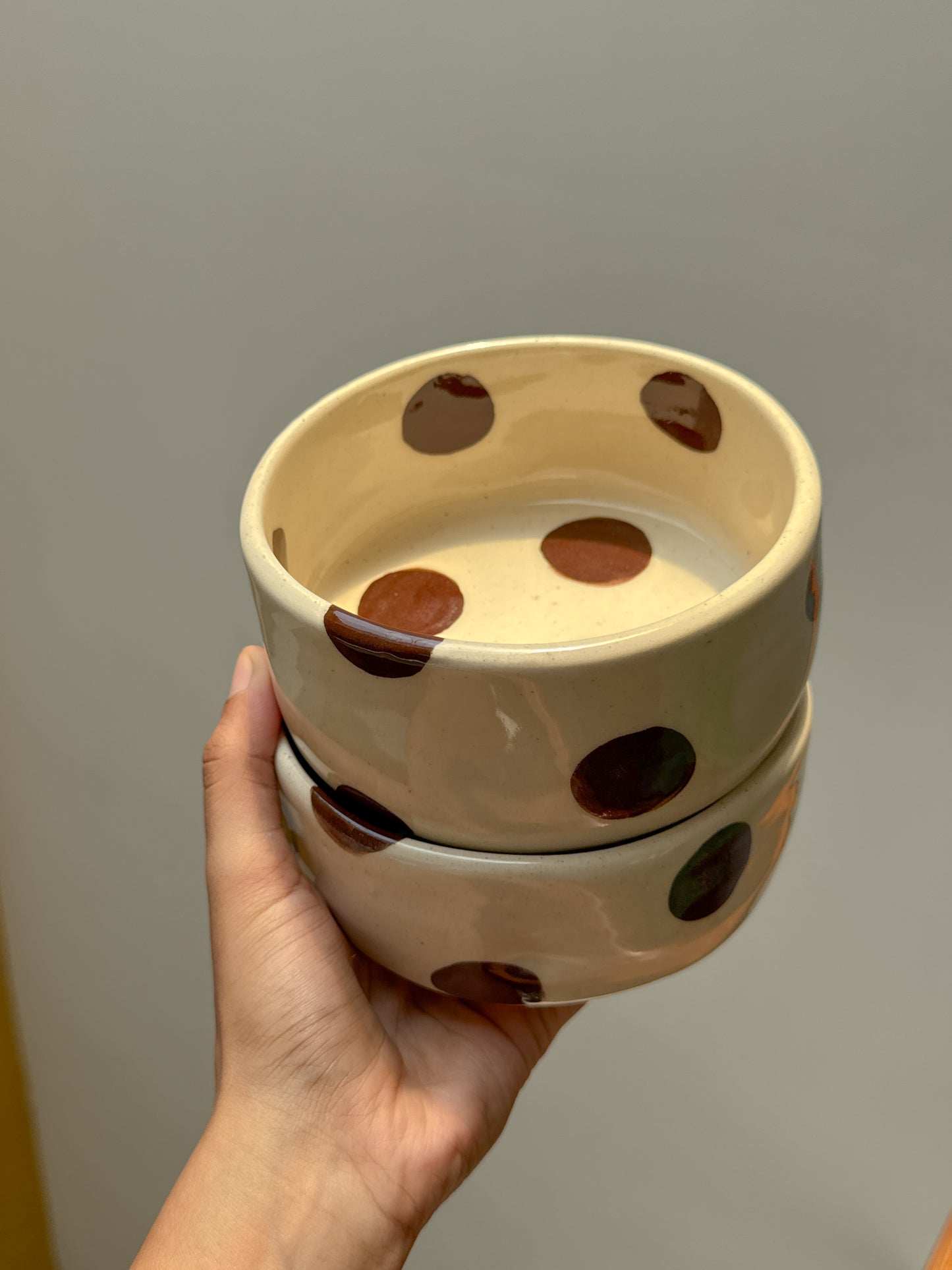 Classic Polka Yogurt Bowl