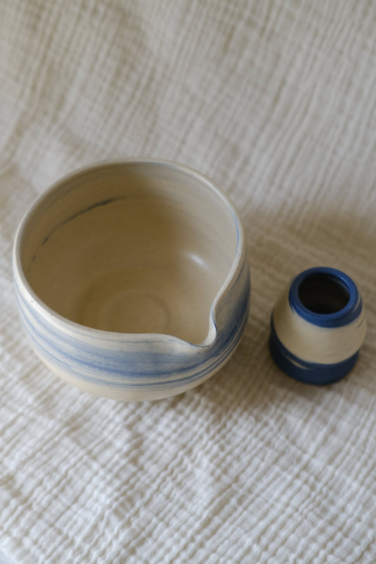 Marbled Matcha Bowl set