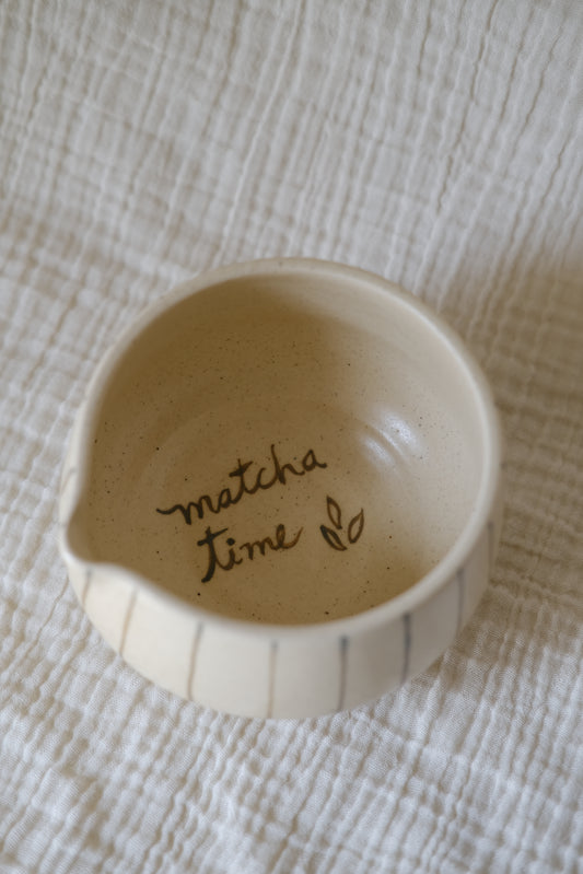 Matcha Time Matcha Bowl