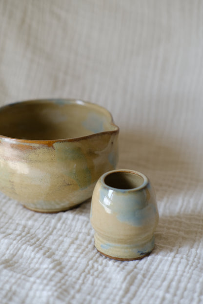 Butter Matcha bowl set