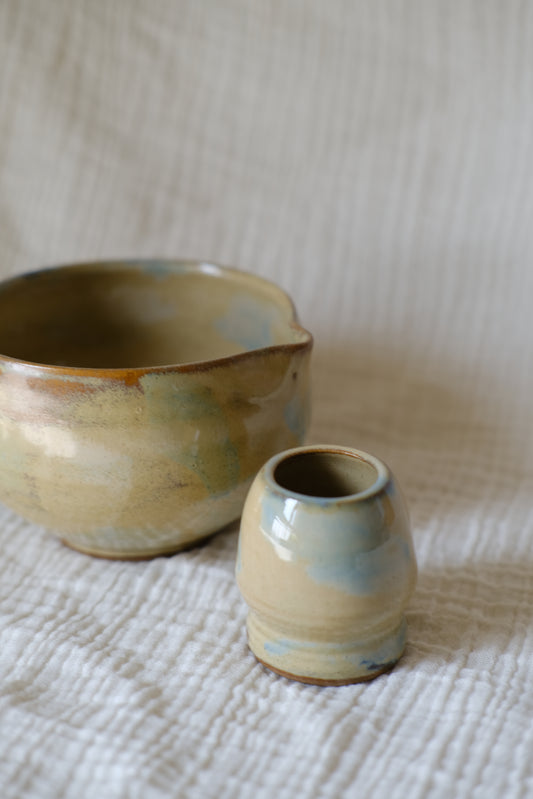 Butter Matcha bowl set