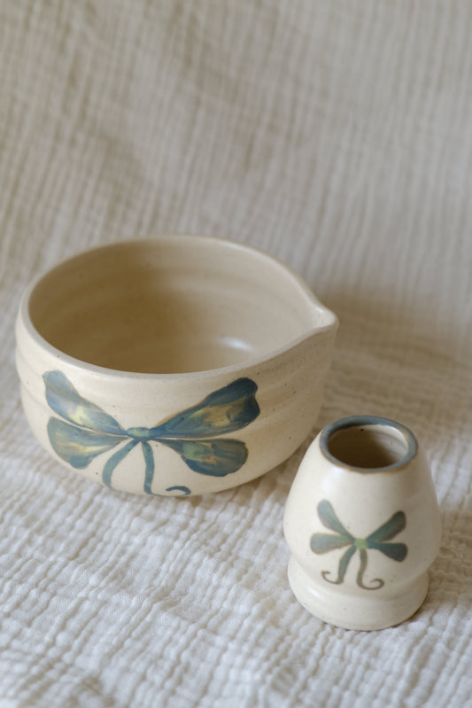 Sage Bow Matcha Bowl