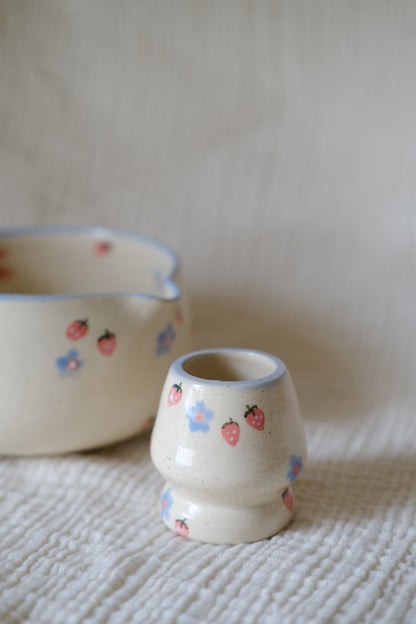 Strawberry Matcha Bowl Set