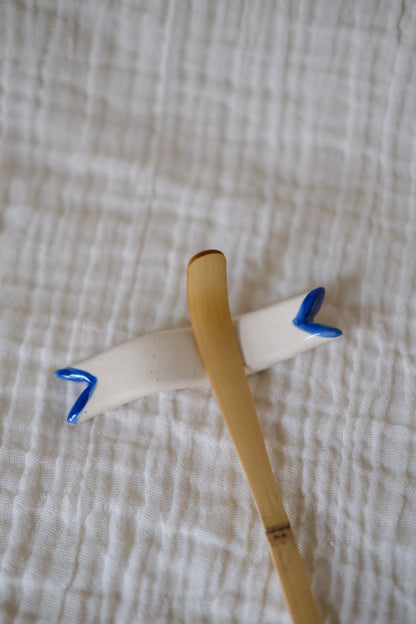 Ribbon Chashaku (Scoop) Rest