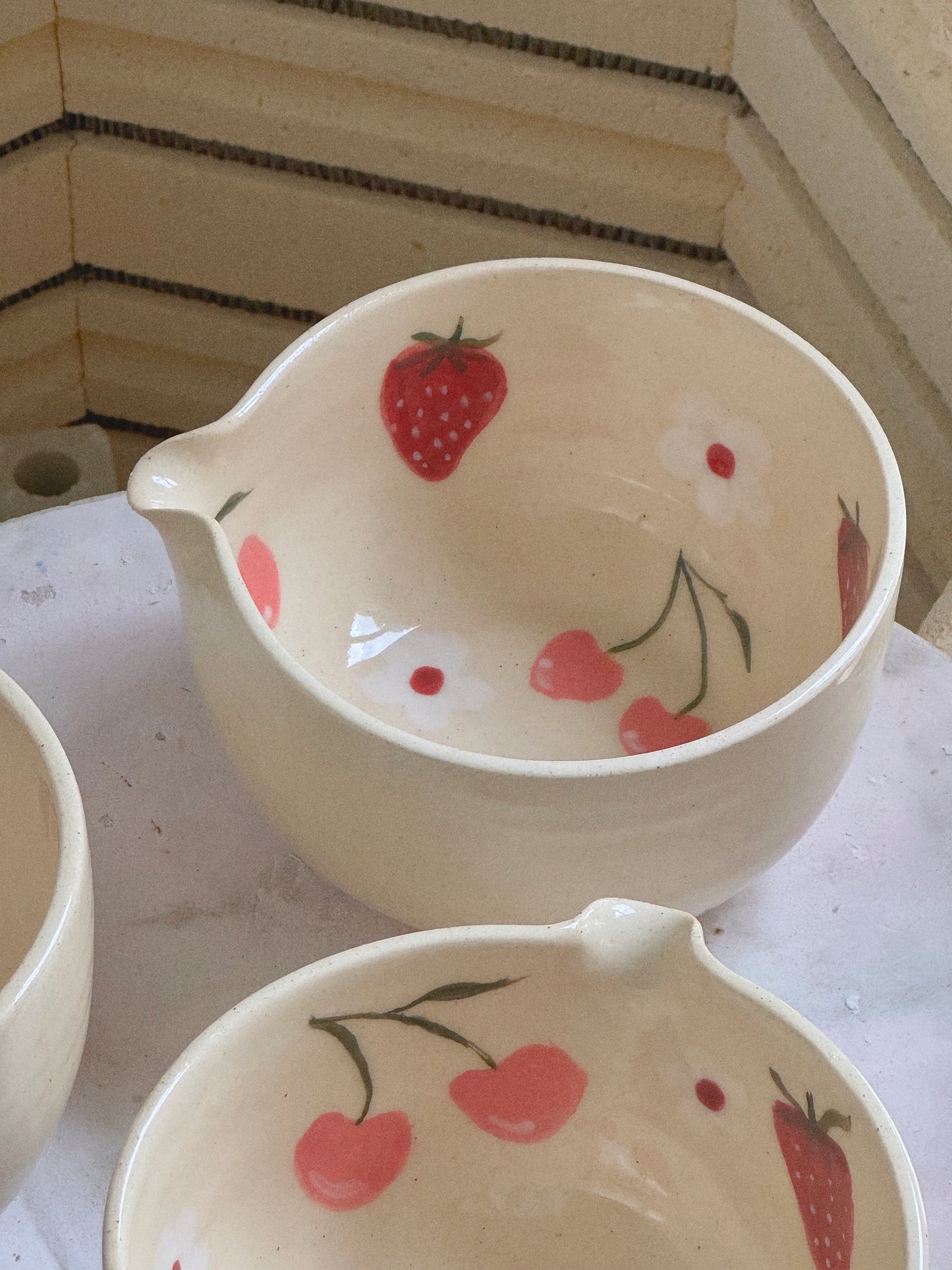 Berry Fields Matcha Bowl Set