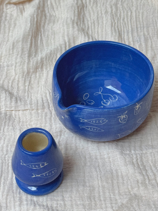 Postcard From Vacation Matcha Bowl Set