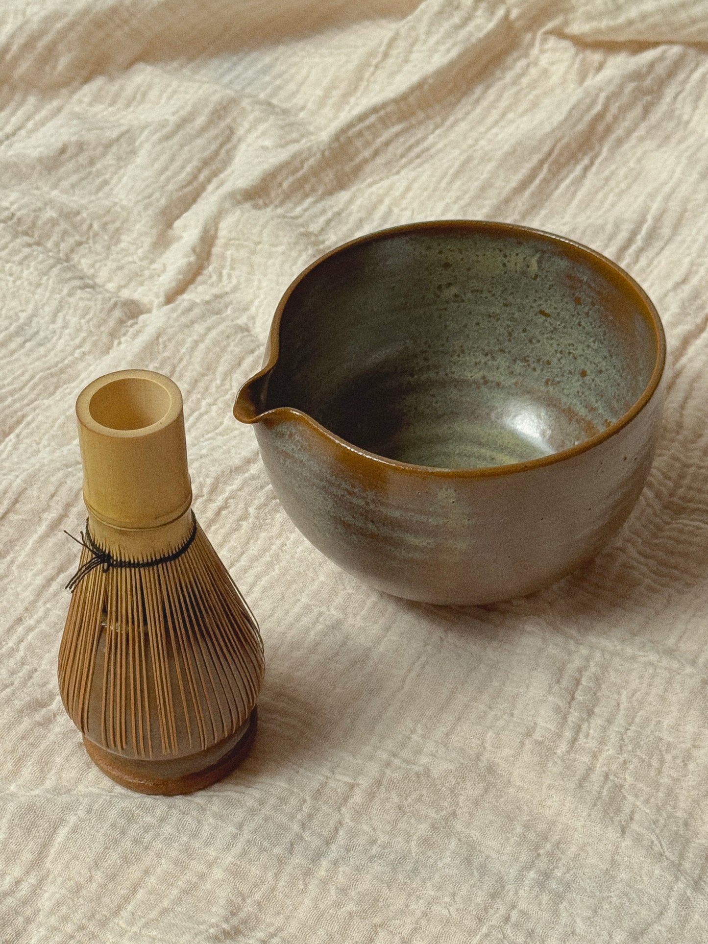Cinnamon Matcha Bowl Set