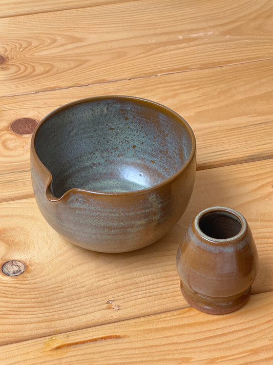 Cinnamon Matcha Bowl Set