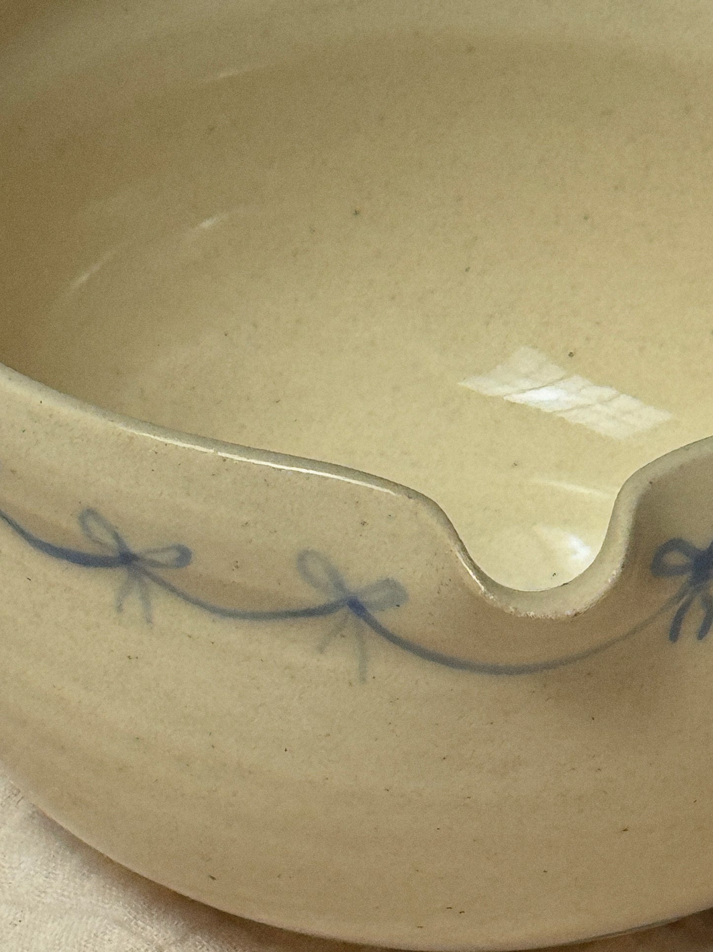 Blue Bow Matcha Bowl Set