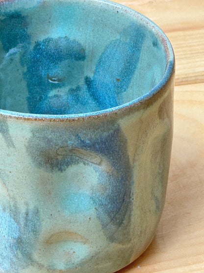 Jade Marbled Pinch Tumbler