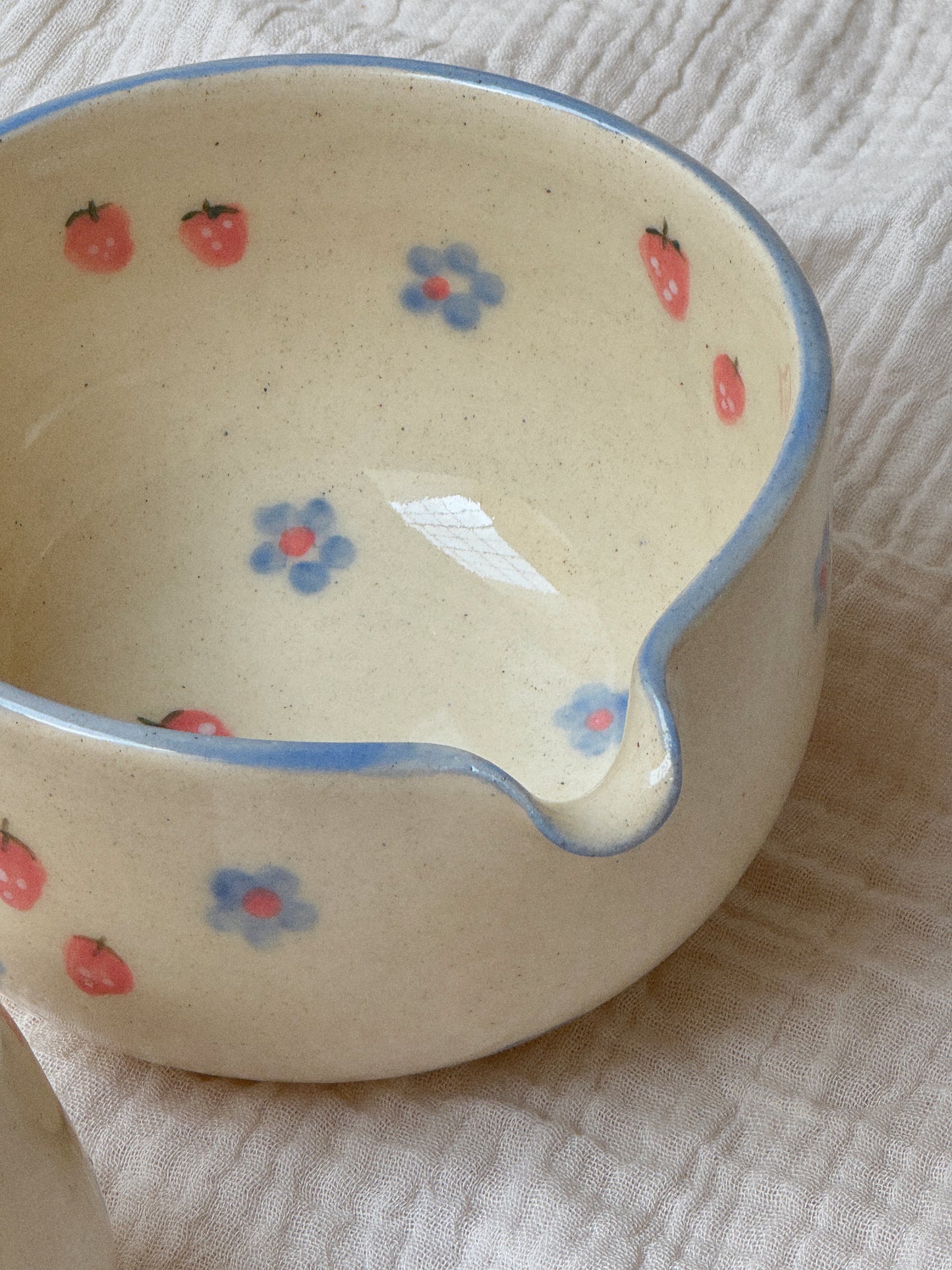 Strawberry Fields Matcha Bowl Set