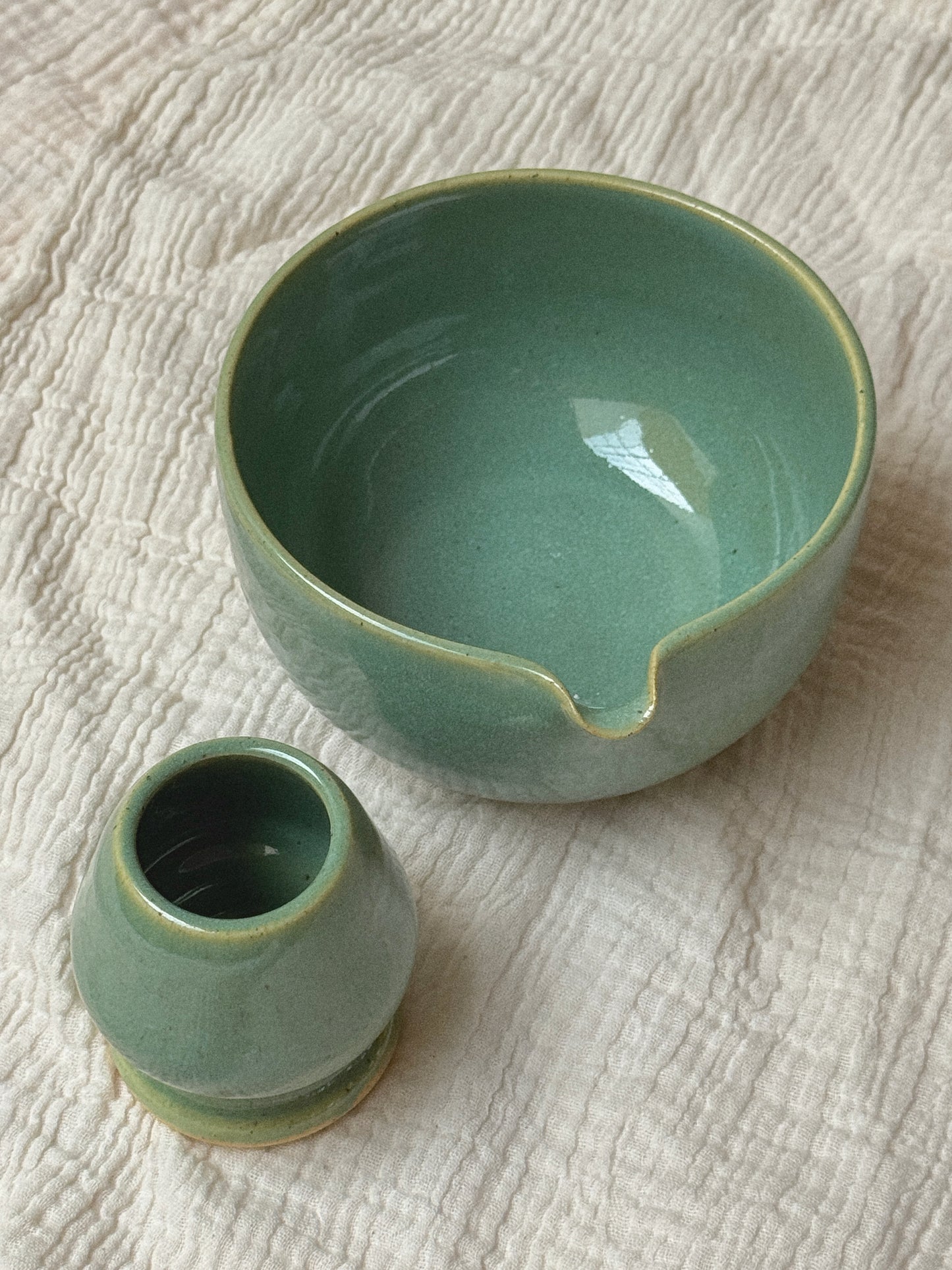 Jade Matcha Bowl Set