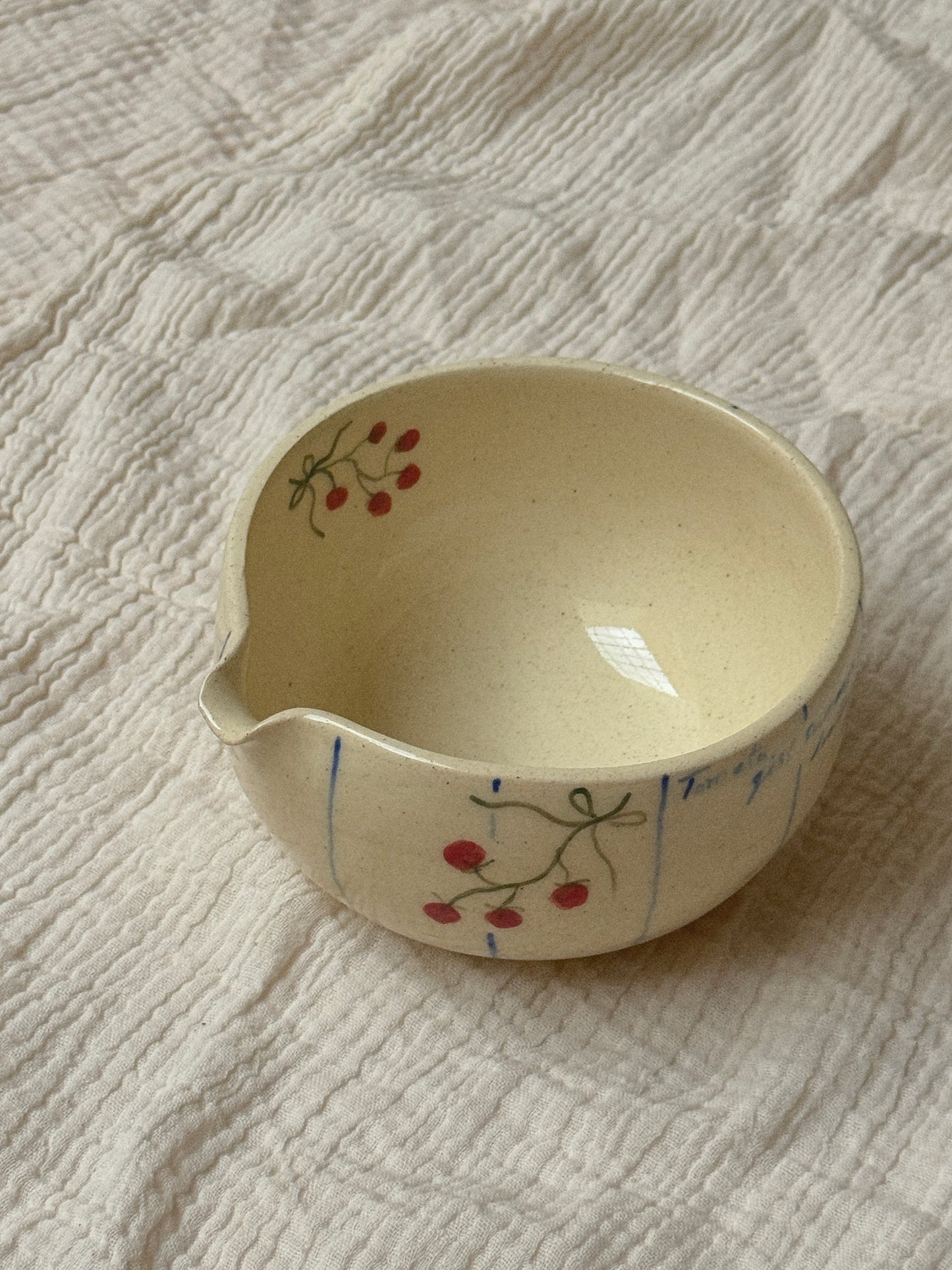 Imperfect_ Read Carefully_  Tomato girl Summer Matcha Bowl