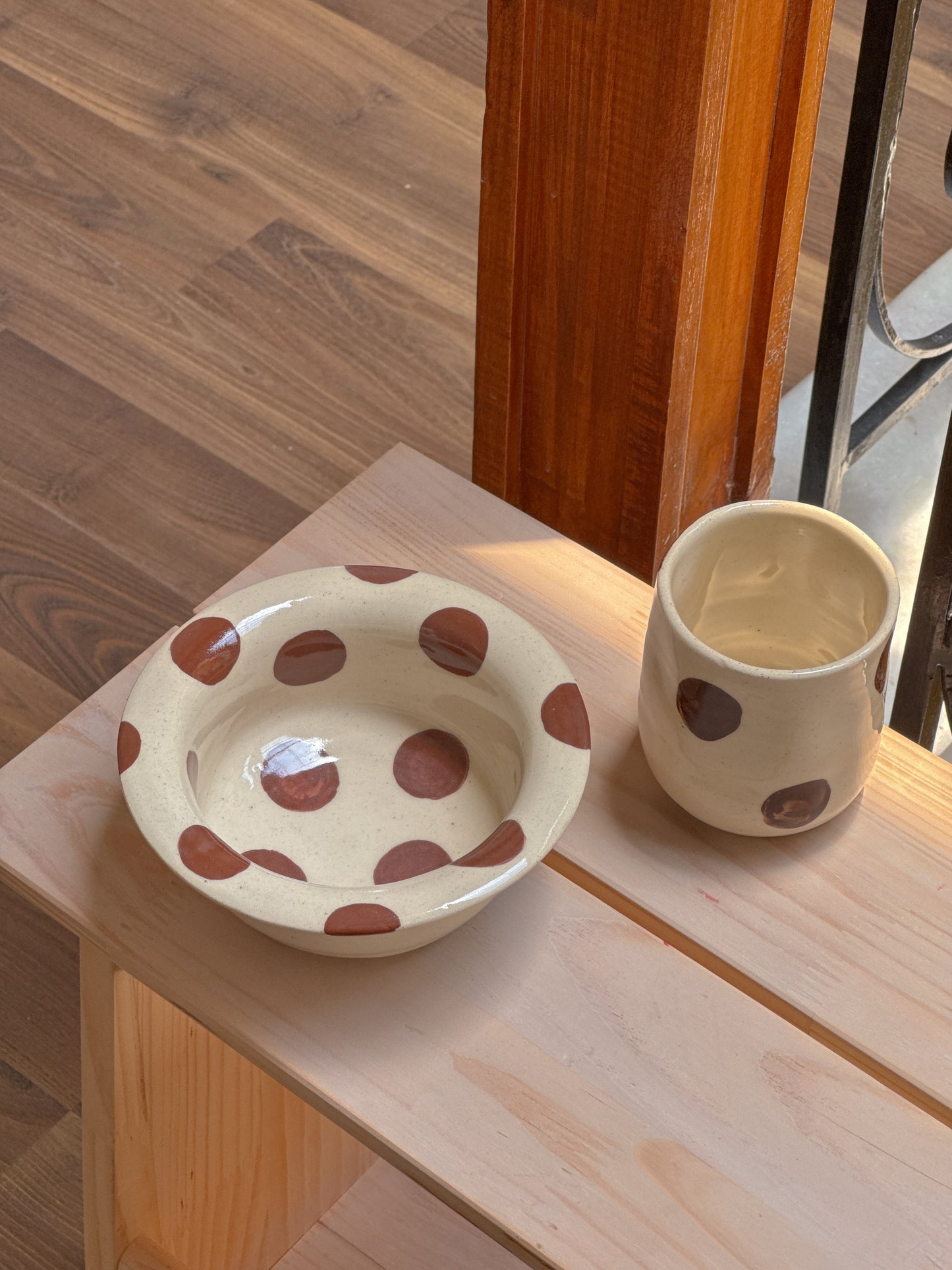 Polka Cereal Bowl