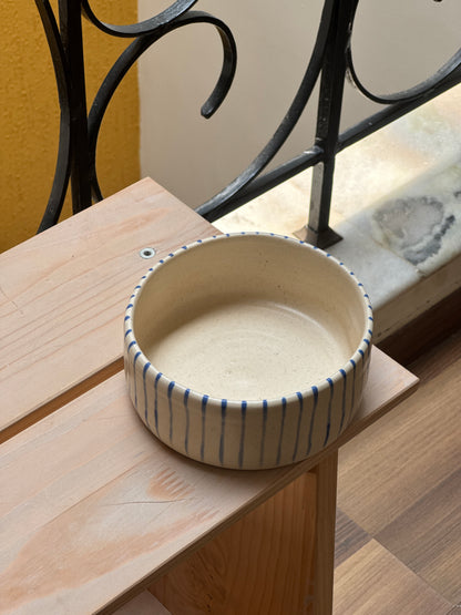 Denim Yogurt Bowl- Matte