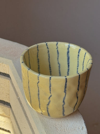 Butter Pencil Pinch Mug