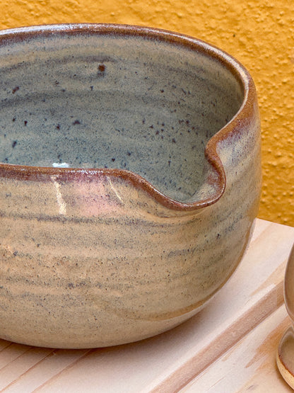 Dusty Mauve Matcha Bowl Set