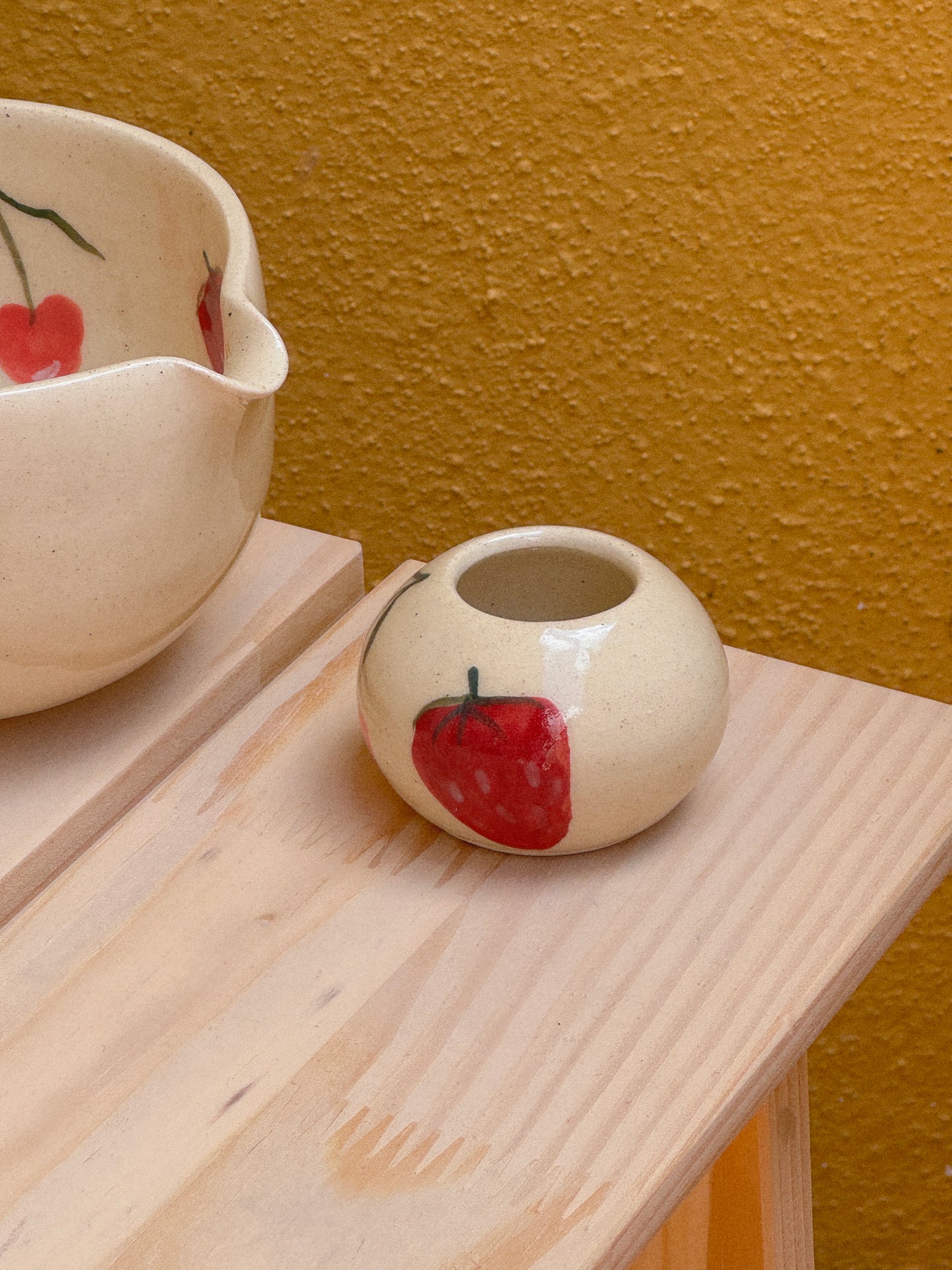 Berry Fields Matcha Bowl Set