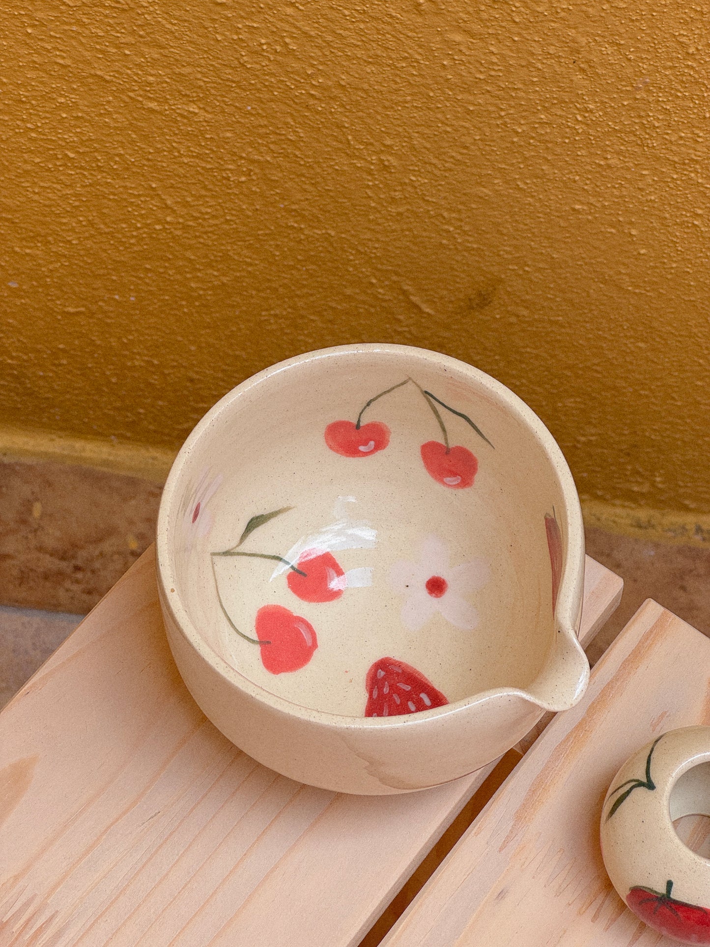 Berry Fields Matcha Bowl Set