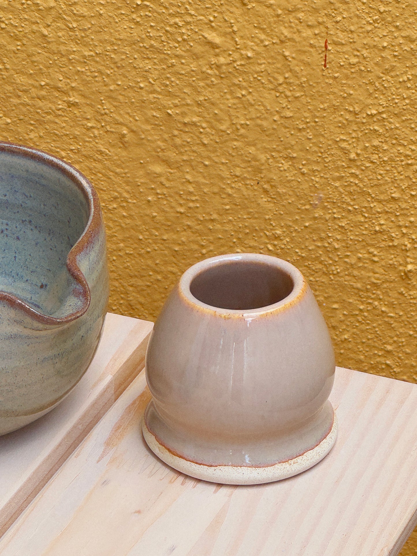 Dusty Mauve Matcha Bowl Set