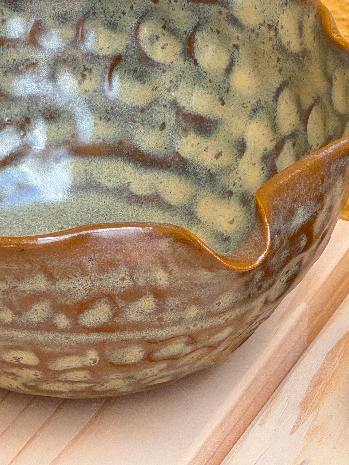 Cinnamon Handpinched Matcha Bowl Set