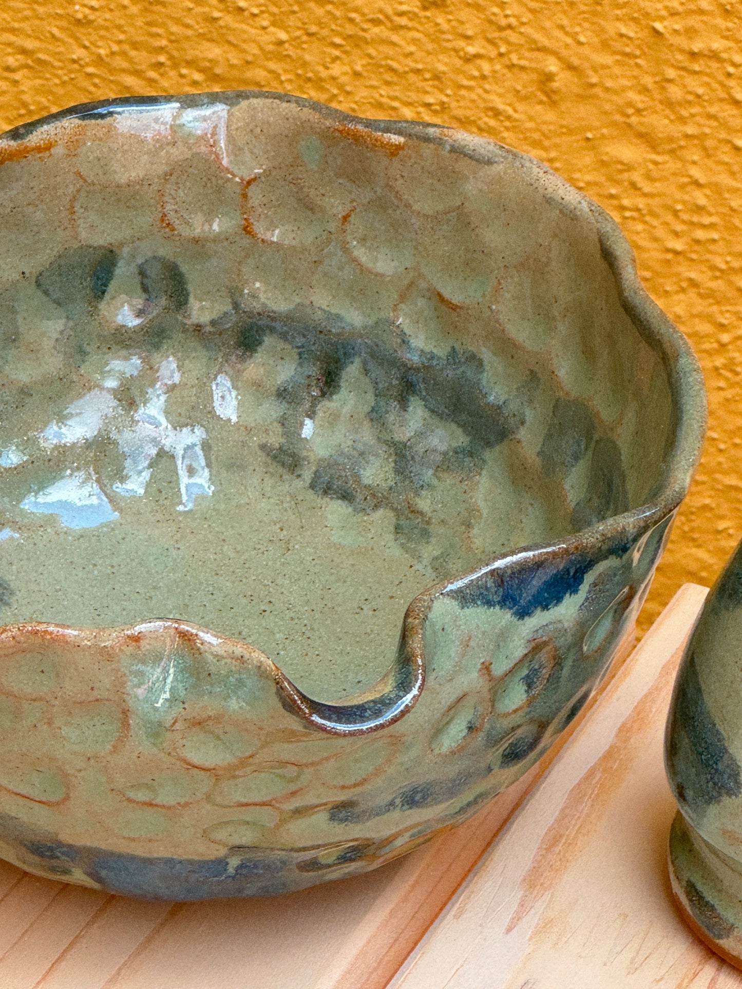 Jade Handpinched Matcha Bowl Set