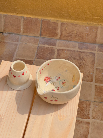 Garden Party Matcha Bowl Set