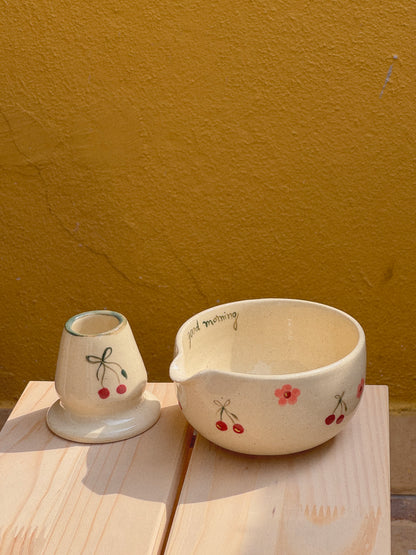 Sunday Morning Matcha Bowl Set
