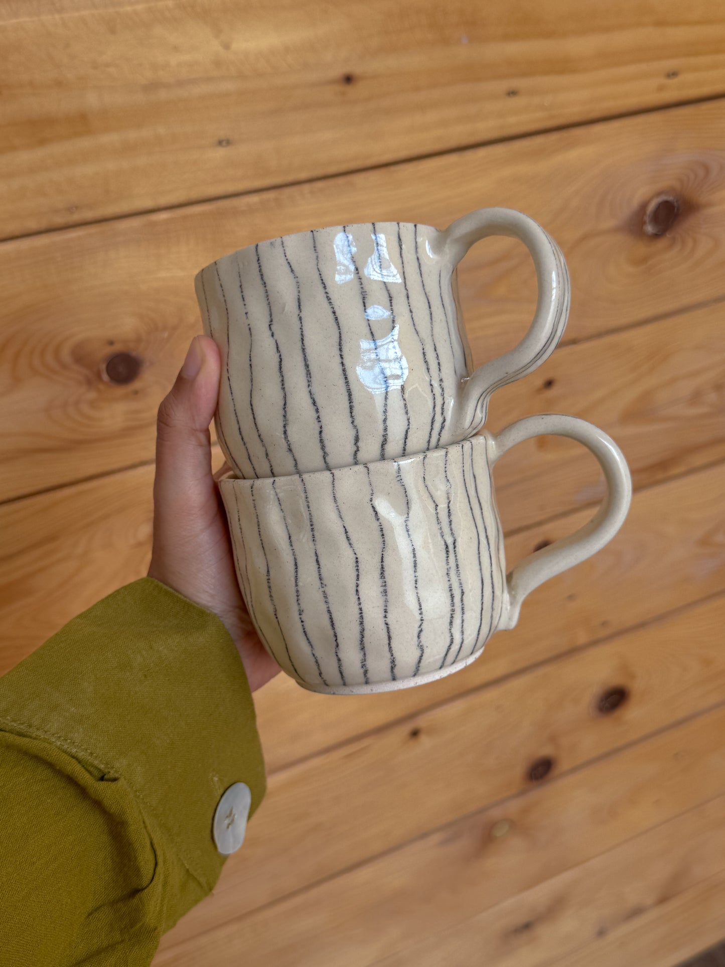 Pencil Mug with handle