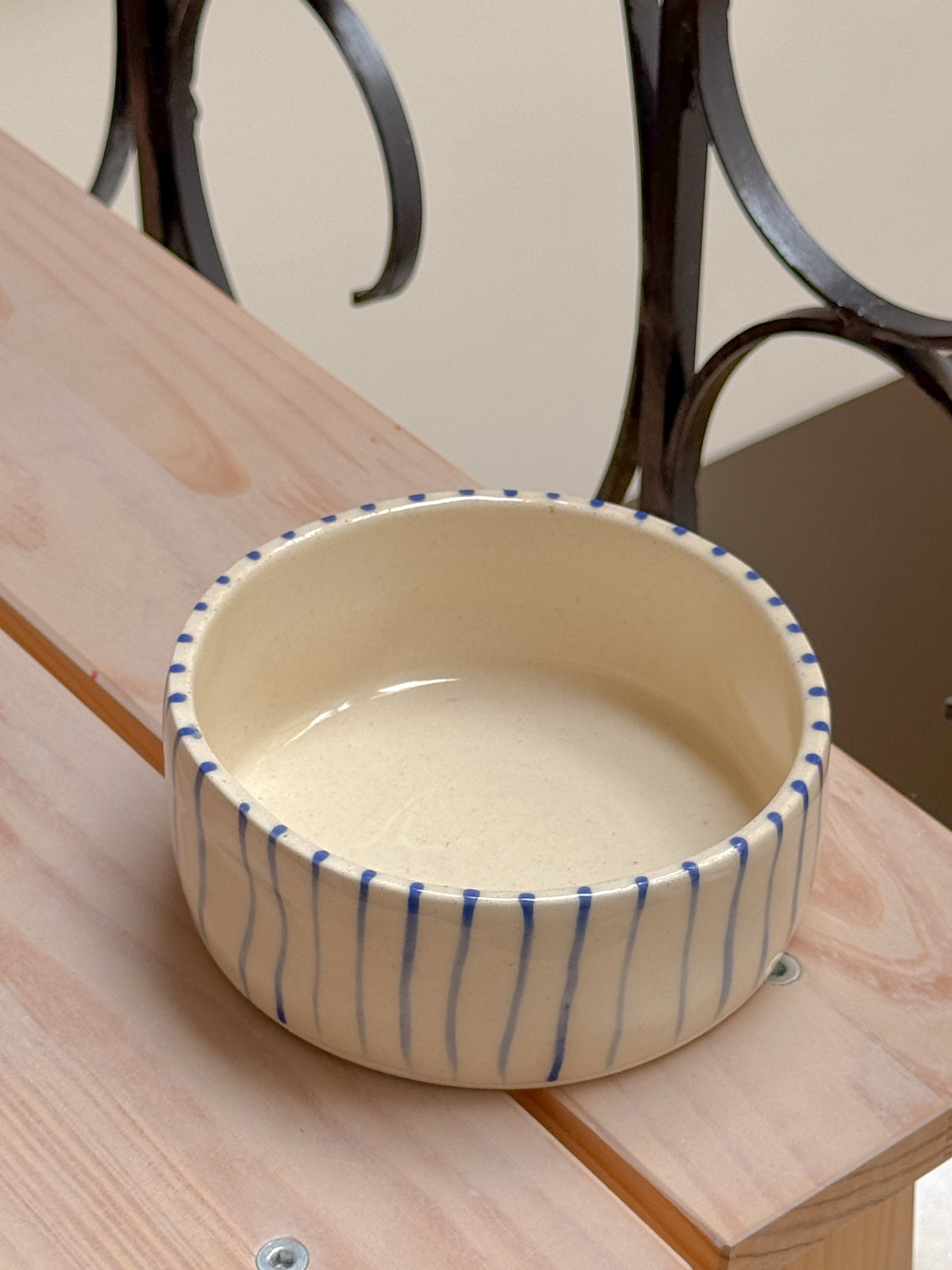 Denim Yogurt Bowl