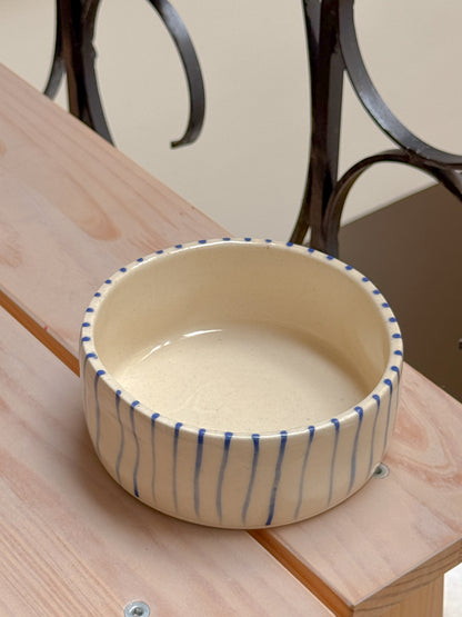 Denim Yogurt Bowl