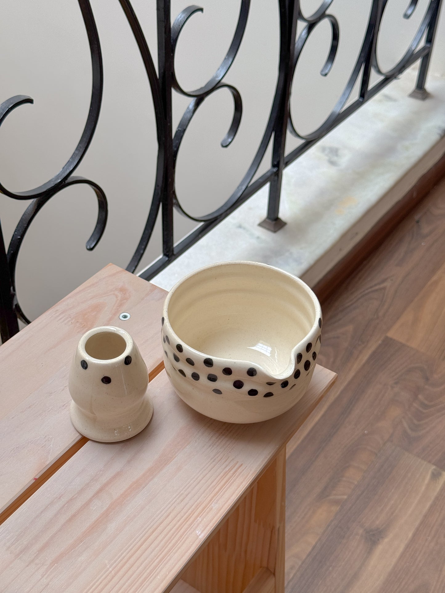 Retro Matcha Bowl Set