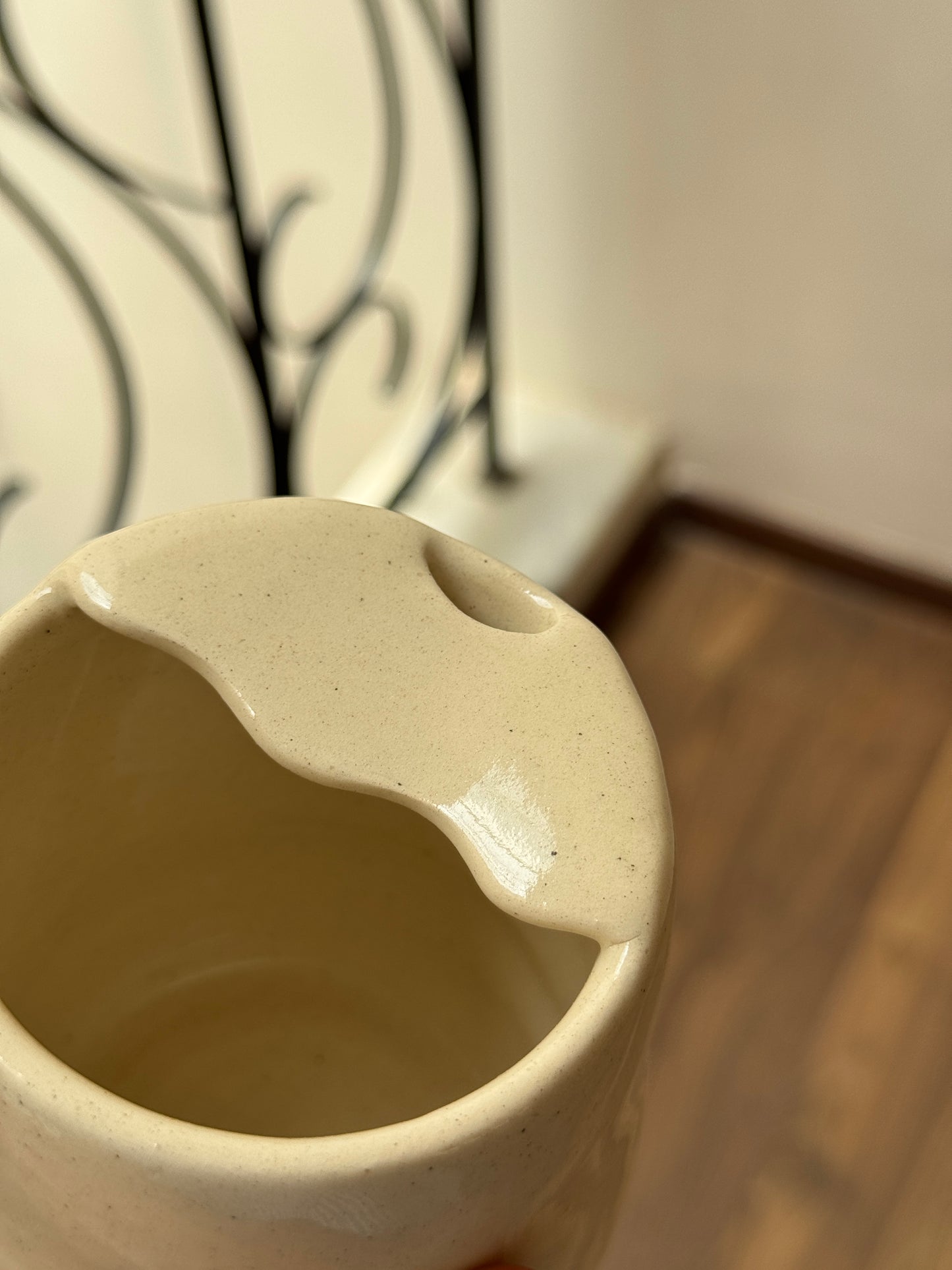 Seconds- barely visible- Miss Goose Travel Mug
