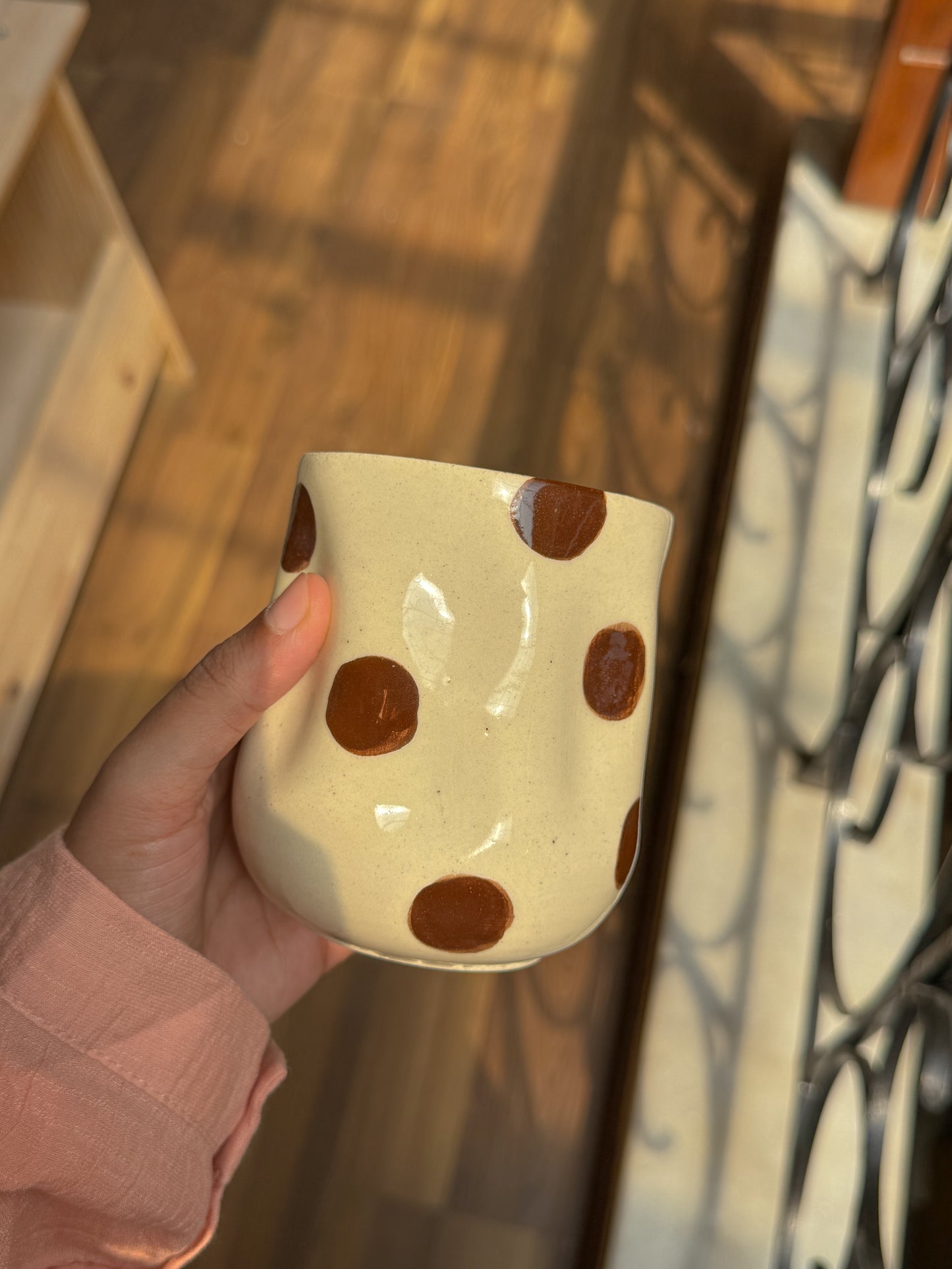 Classic Polka Pinch Tumbler