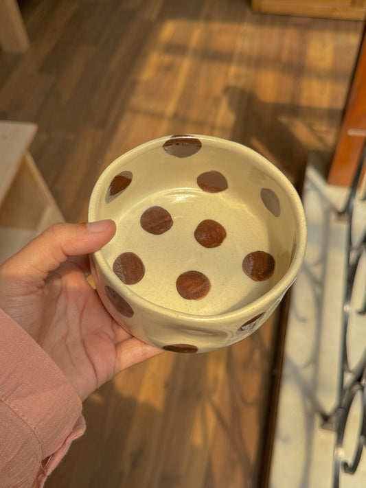 Classic Polka Yogurt Bowl